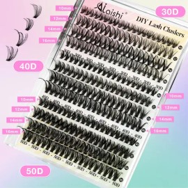 Kit de Extensiones Pestañas Efecto Mink Natural con Curvatura D Ailaishi para Aplicación en Casa