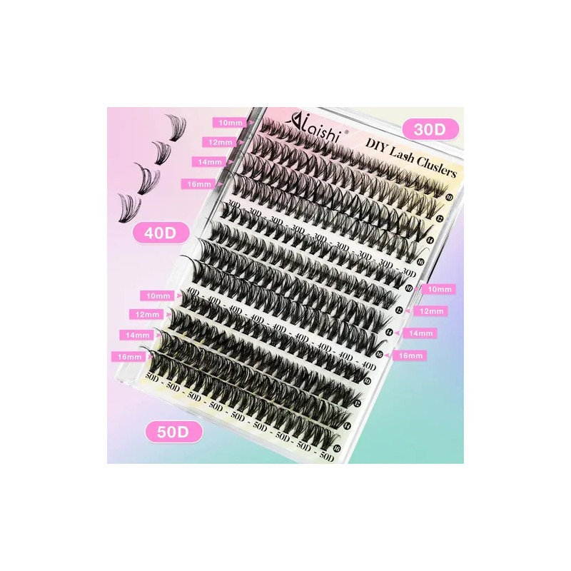 Kit de Extensiones Pestañas Efecto Mink Natural con Curvatura D