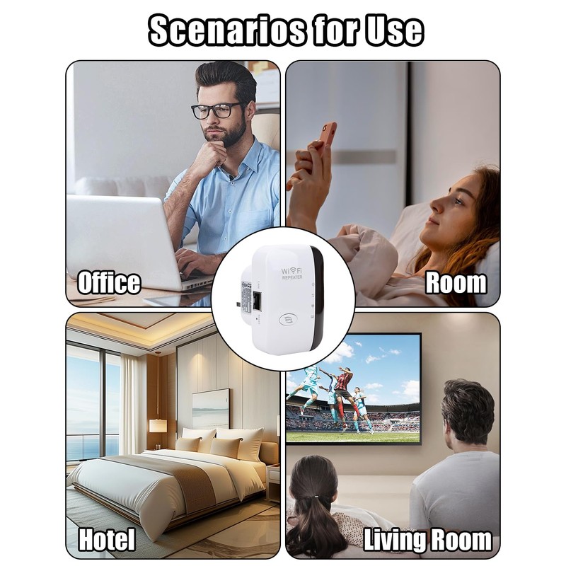 Sharelove Wifi Extender Booster, Practical Wifi Booster Coverage Up to