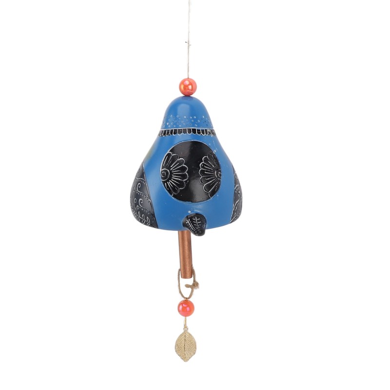 Resin Bird Wind Chime Resin Wood Hand Painted Delightful Melody