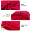 DRESHOW 1 Piece African Women's Turban Braid Headwear Headscarf Chemo