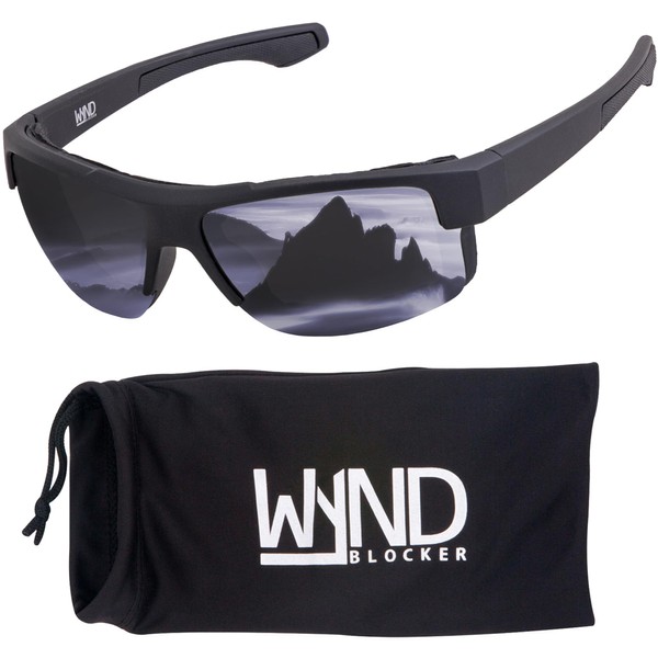 WYND Blocker Nova Motorcycle Riding Glasses Extreme Sports Wrap Dry