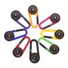 SUPVOX Carabiner Hook Mini Compass Multi-use Pocket Compass for Outdoor Activities Camping and Travel