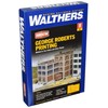 Walthers Cornerstone 933-3231 Steam Modellbau, Hobby, Zusammenbau, detailliert, Aufdruck George Roberts, 1/4" 11.2 x 19.3 x 18.1cm