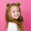 CURASA Brown Bear Ears Headband Animal Chipmunk Ears Teddy Bear