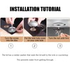 Ulifebetter Kitchen Sink Hole Cover, 2in Kitchen Sink Cover Plate
