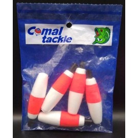 Comal Tackle Cigar Peg Float, Float 2”, Total Length 2-1/4” C200RW PK/5