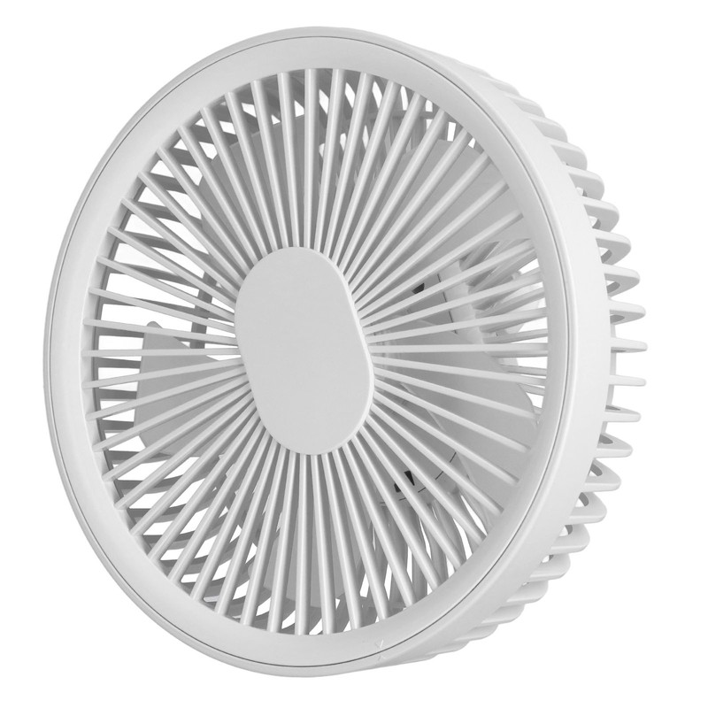 2 in 1 Desktop Fan ABS PP 4000mah 3 Gears