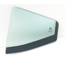 Driver Left Side Rear Vent Window Vent Glass Compatible with Hyundai Elantra 4 Door Sedan 2017-2020 Models
