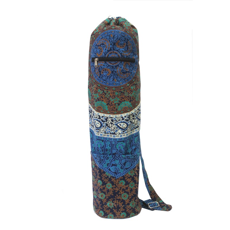 Indian Craft Castle Hippie Yoga Mat Carrier Bag with Shoulder