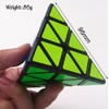 TANCH QIYI Pyramid Speed Cube 3X3 Triangle Magic Cube Puzzle