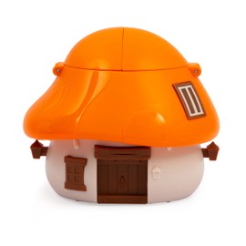 Famosa The Smurfs, 1 Mushroom House with 1 Figure 5.5 cm, Surprise Random Models, Toy for Children from 3 Years, PUF13