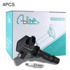 AULINK 4PCS UF540 Ignition Coil Pack/90083 Spark Plugs 2.0L 2.3L