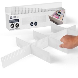 EYSO Home Drawer Divider Set of 9, 33 x 7 m with Connector