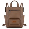 Wrangler Women Backpack Purse Convertible Backpack Vegan Leather Ladies Anti