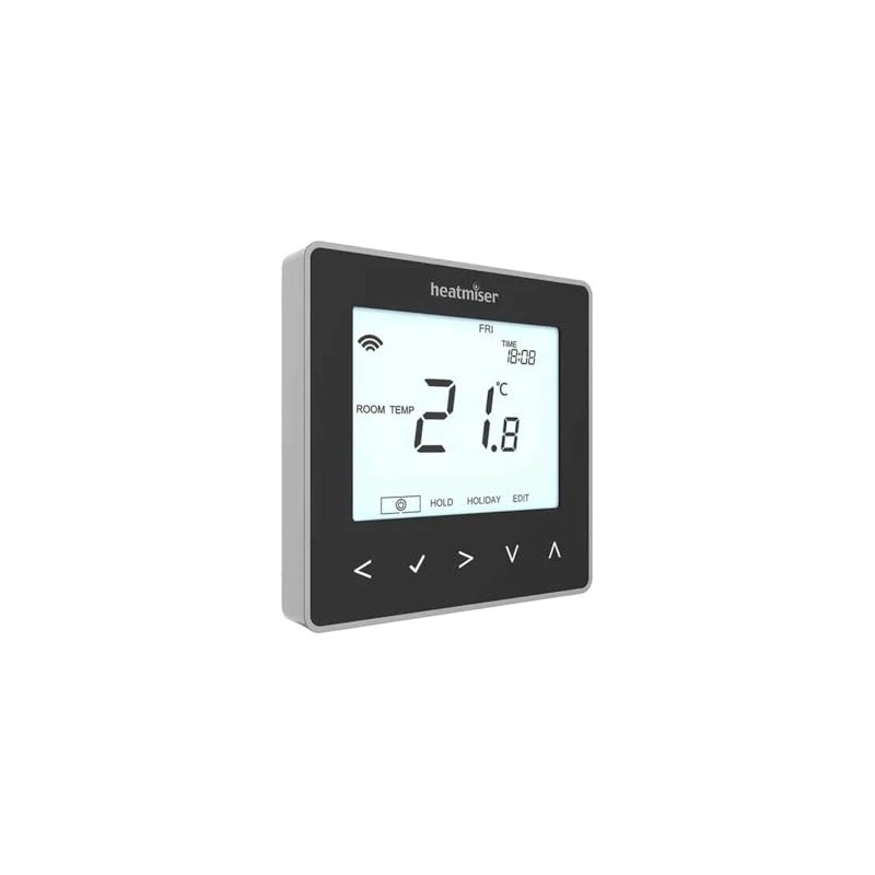 Heatmiser neoStat-12V Programmable Thermostat (12V system) Sapphire Black