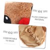 2Pcs Cute Deer Plush Eye Mask Elastic Eye Shade for