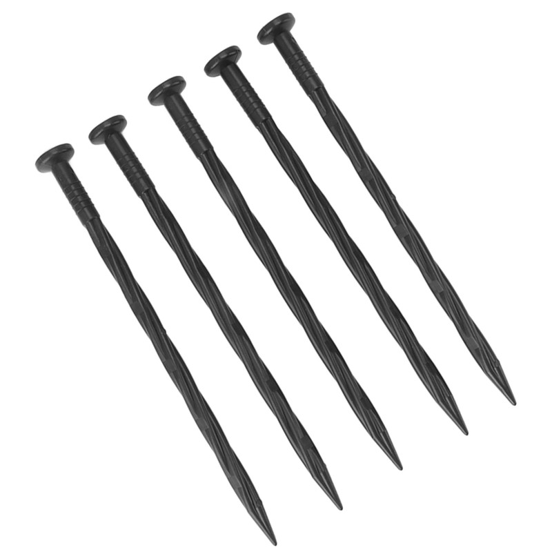 50Pcs Edging Stakes Spiral Nylon Landscape Anchoring Spikes for Paver