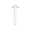Shorpioen 100-Pack 1/4 x 1-3/4" Hex Flanged Concrete Screw White
