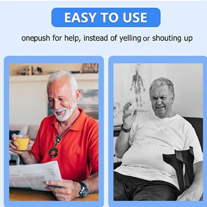 Smart Call System 1 Transmitter 1 Receiver Wireless Caregiver Pager