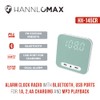 HANNLOMAX HX-145CR Alarm Clock Radio, PLL FM Radio, Digital Clock