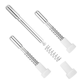 12 Pack Window Screen Plunger Latches with Caps, 5/32" X 1-1/2" Window Screen Clips Retainer Pins Stainless Steel Window-Screen Plunger Pins for Securing Windows Screens in Place