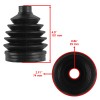 Caltric 2 Rear Axle Outer Inner CV Boot Kit for