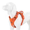 WINHYEPET No-Pull Dog Harness,Adjustable Outdoor Vest Reflective Nylon Soft Pet
