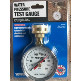 Watts Pressure Test Gauge With High Pressure Indicator Hand IWTG - 0950200