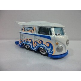 2013 Hot Wheels HW Showroom - White Volkswagen Kool Kombi "Micro Volkswagen Drag Bus" 1/64 Scale