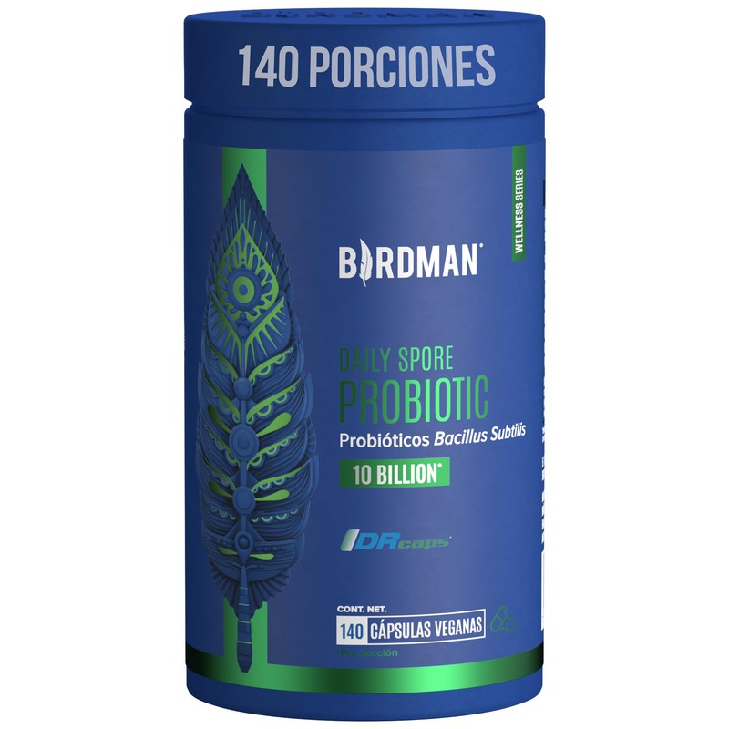 Birdman Probiticos en Cpsulas 10 Billones de UFC Liberacin Retardada,