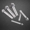 Juego de brocas avellanadoras, avellanador práctico, avellanador de aluminio de
