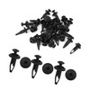 Hihaha 30 Pcs 6.3mm Retainer Clips Plastic Rivets Mud Flaps