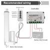 DCHOUSE 12V DC Linear Actuator Motor Controller Positive Inversion Linear