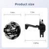 2-Pack W11457841 Washer Lid Strike Compatible with Whirlpool Maytag, Washer