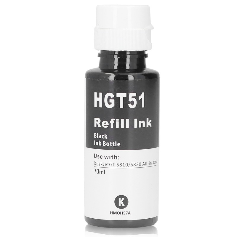 70ML Capacity Refill Ink Bottled Printing Ink Replacement for HP