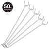 Neiko 53104A 8” Pegboard Hook Organizer Kit, 50 Pack, Hanging