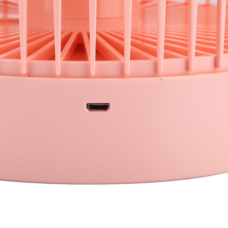 Portable Mini USB Rechargeable Handheld Fan Home Office Silent Desktop