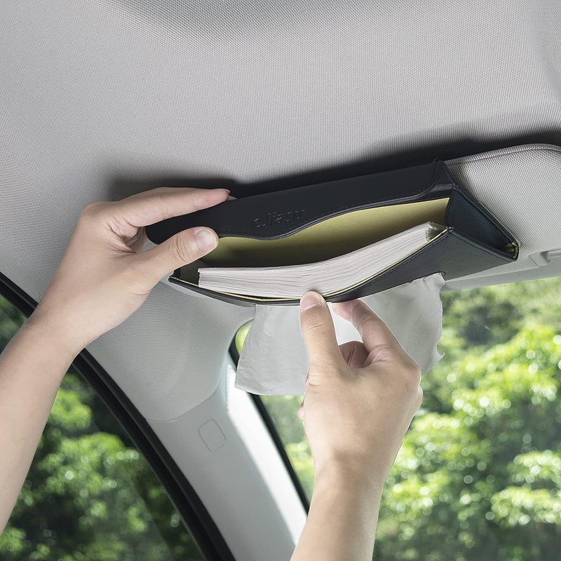 Car Case Visor Refill 3 Ply Tissue Wipes 18Refills (6