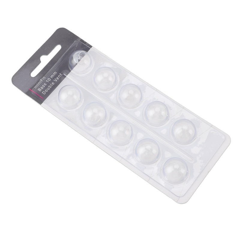 10pcs Double Vent Bass Dome Accessory Single Layer Double Vent