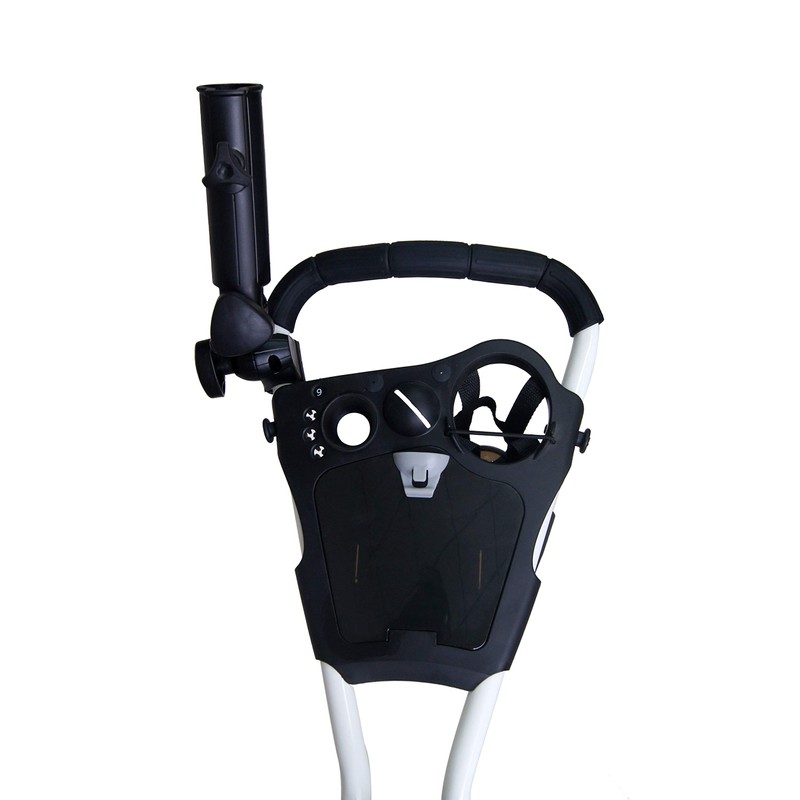 Qwik-Fold 360 Swivel 3 Wheel Push Pull Golf CART -