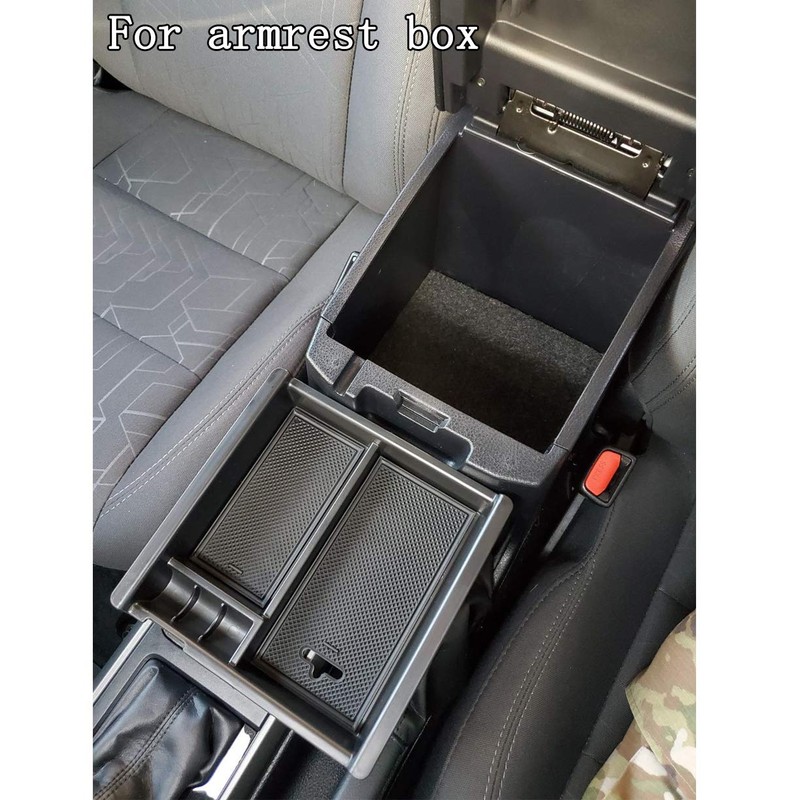 JKCOVER Center Console Accessory Organizer Compatible with Toyota Tacoma 2016