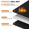 75 x 40 inch Under Grill Mats for Blackstone -