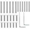 Moxweyeni 26 Pcs Cat Tree Parts Scratching Post Replacement Screws,