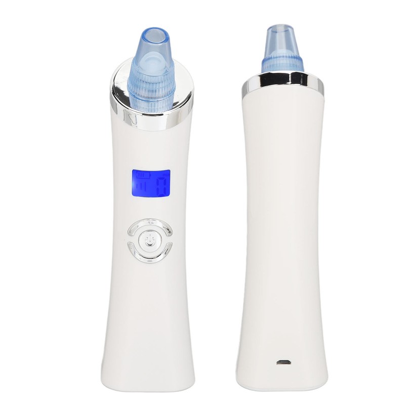 Electric Blackhead Remover LCD Display Strong Suction Compact Facial Pore
