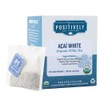 Organic Positively Tea Company, Açaí White Tea Bags, 20 Count
