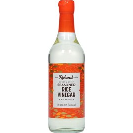 Roland Foods Seasoned Rice Vinegar, 16.9 Ounce Bottle, Pack of 1