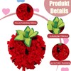 YJWCZJ Snuffle Mat, 30x35cm Strawberry Shape Snuffle Mat for Dogs,