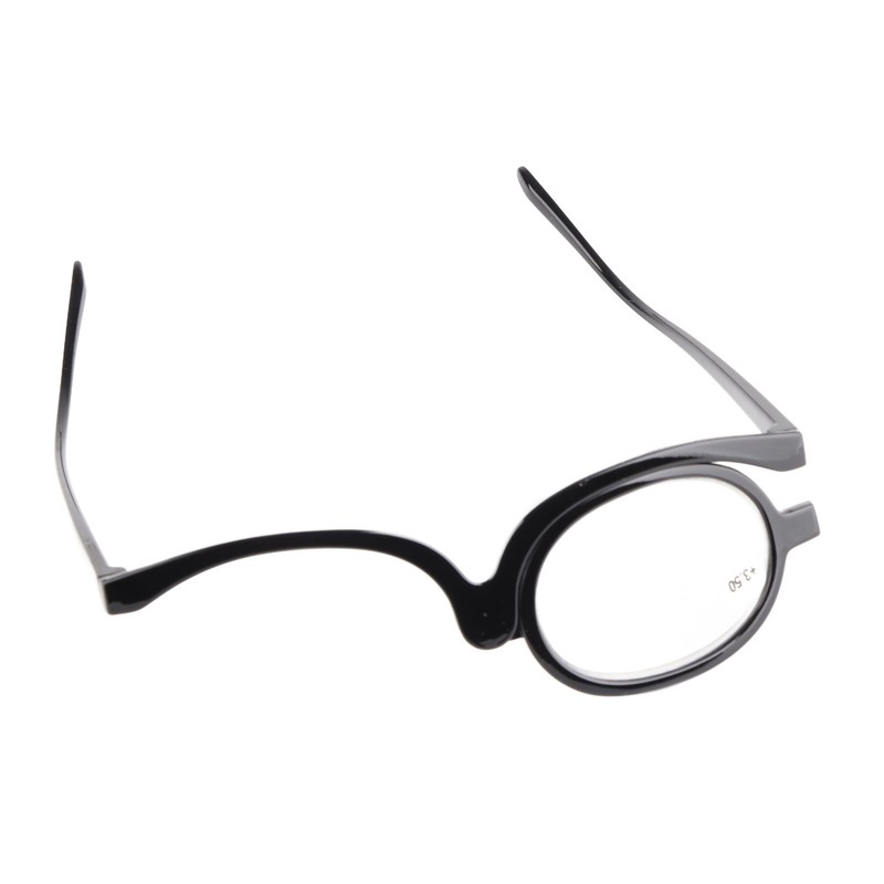 Magnifying Makeup Glasses Fashionable Flexible Flip Down Lens Cosmetic Reading