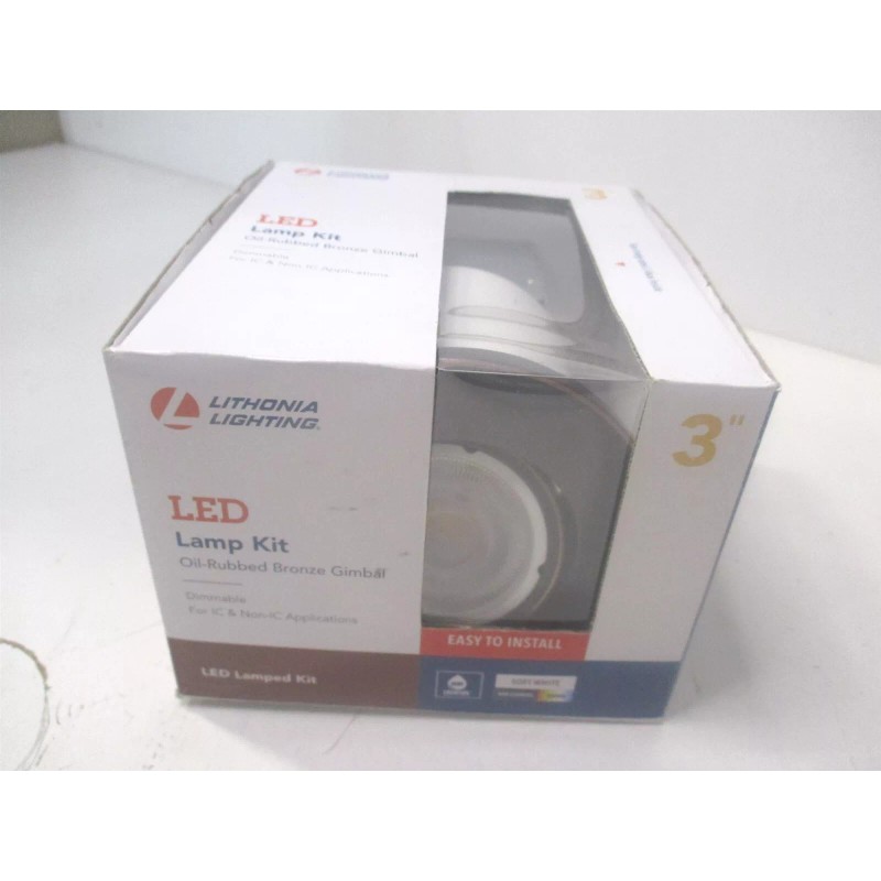 Lithonia Lighting 4 in. Oil Rubbed Bronze Integrated LED Recessed